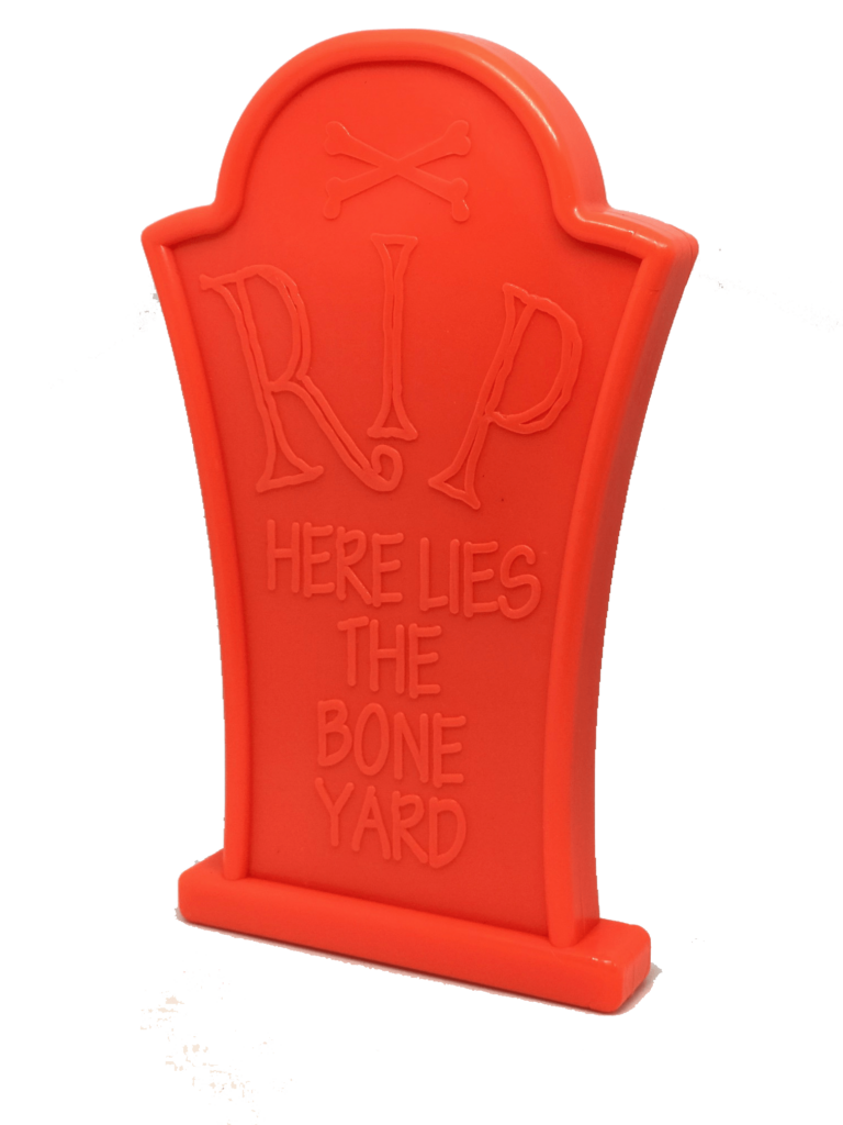 An image of SodaPup – True Dogs, LLC – MKB Nylon Head Stone – Orange