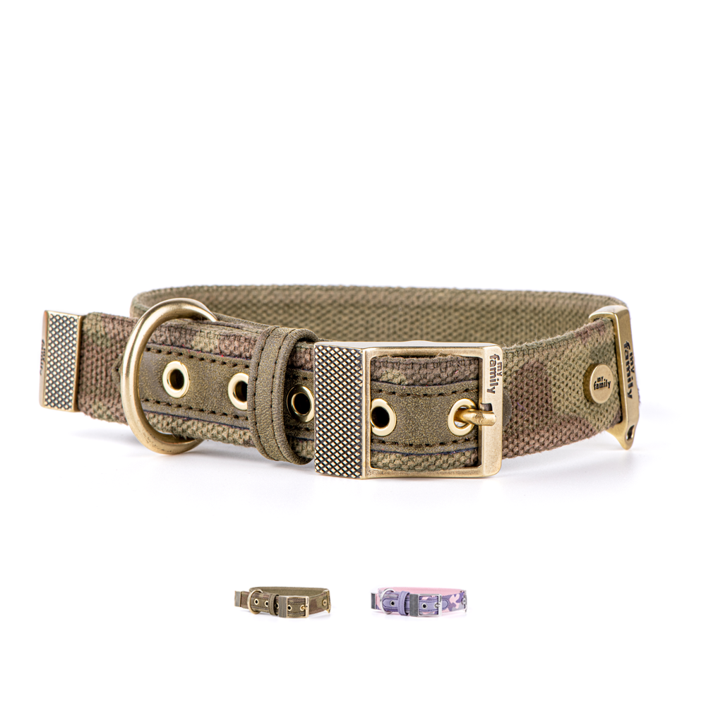 An image of MyFamily USA, Inc. - "West Point" Collection - Poly-cotton collars & leashes