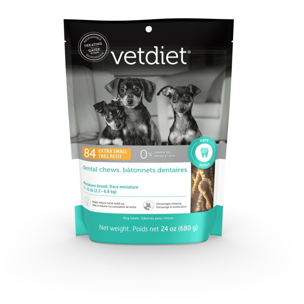 An image of Vetdiet - VETDIET DOG DENTAL CHEW - XS