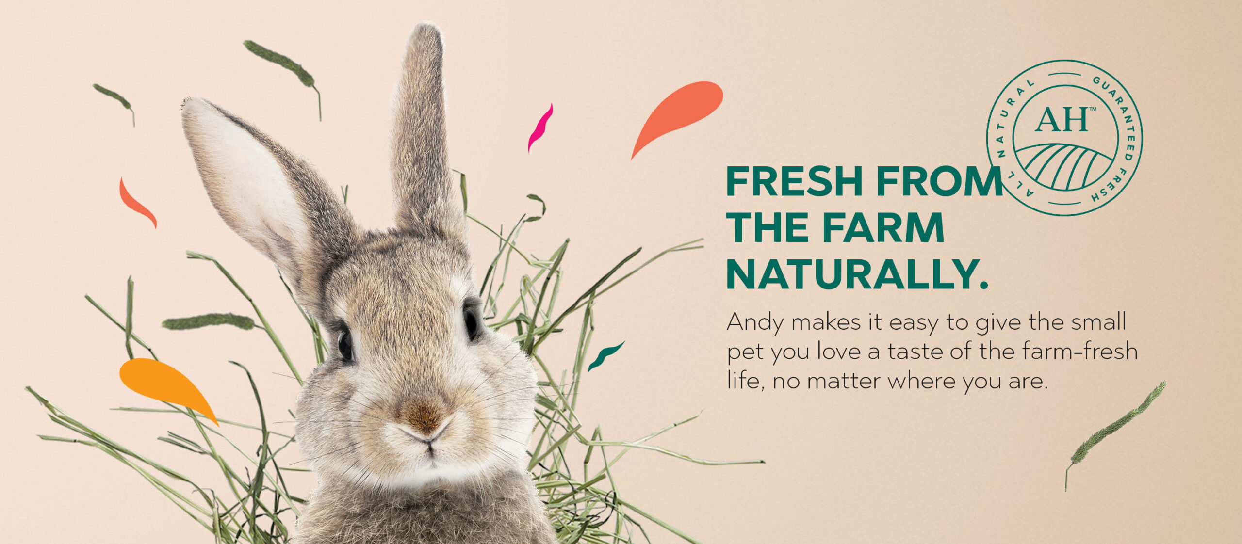 Andy by Anderson Hay and Belstra’s Heinold Feeds Partner to Create Custom Alfalfa-Based Feed Pellets for Young Rabbits