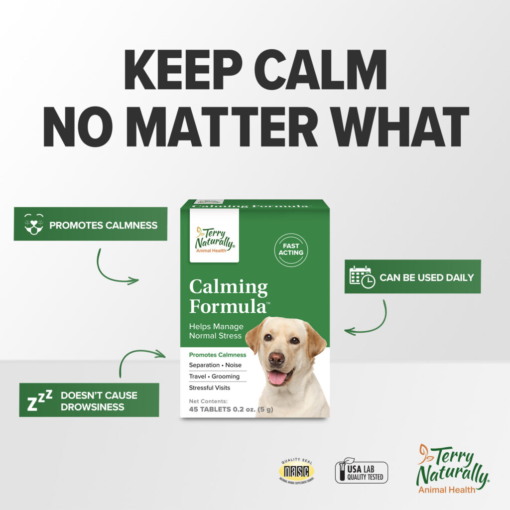 An image of Terry Naturally Animal Health, a EuroPharma brand – Calming Formula