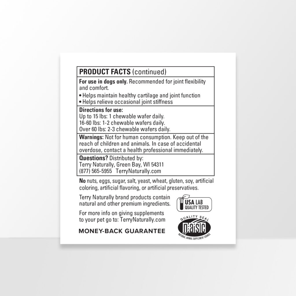 An image of Terry Naturally Animal Health, a EuroPharma brand – Joint & Hip Formula