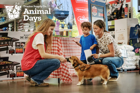 Tractor Supply Unleashes Another Animal Days Event to Celebrate Pets, Animals and All Those Who Care for Them