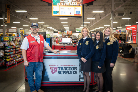 Tractor Supply Hits $5 Million Milestone for FFA Future Leaders